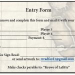 entry form