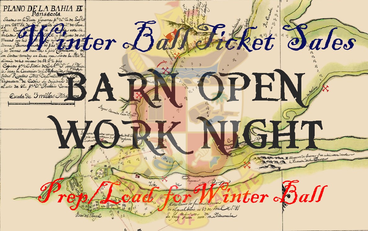 Barn Open, Winter Ball Ticket Sales & Load up.