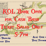 KOL barn open for cash bash onlypng